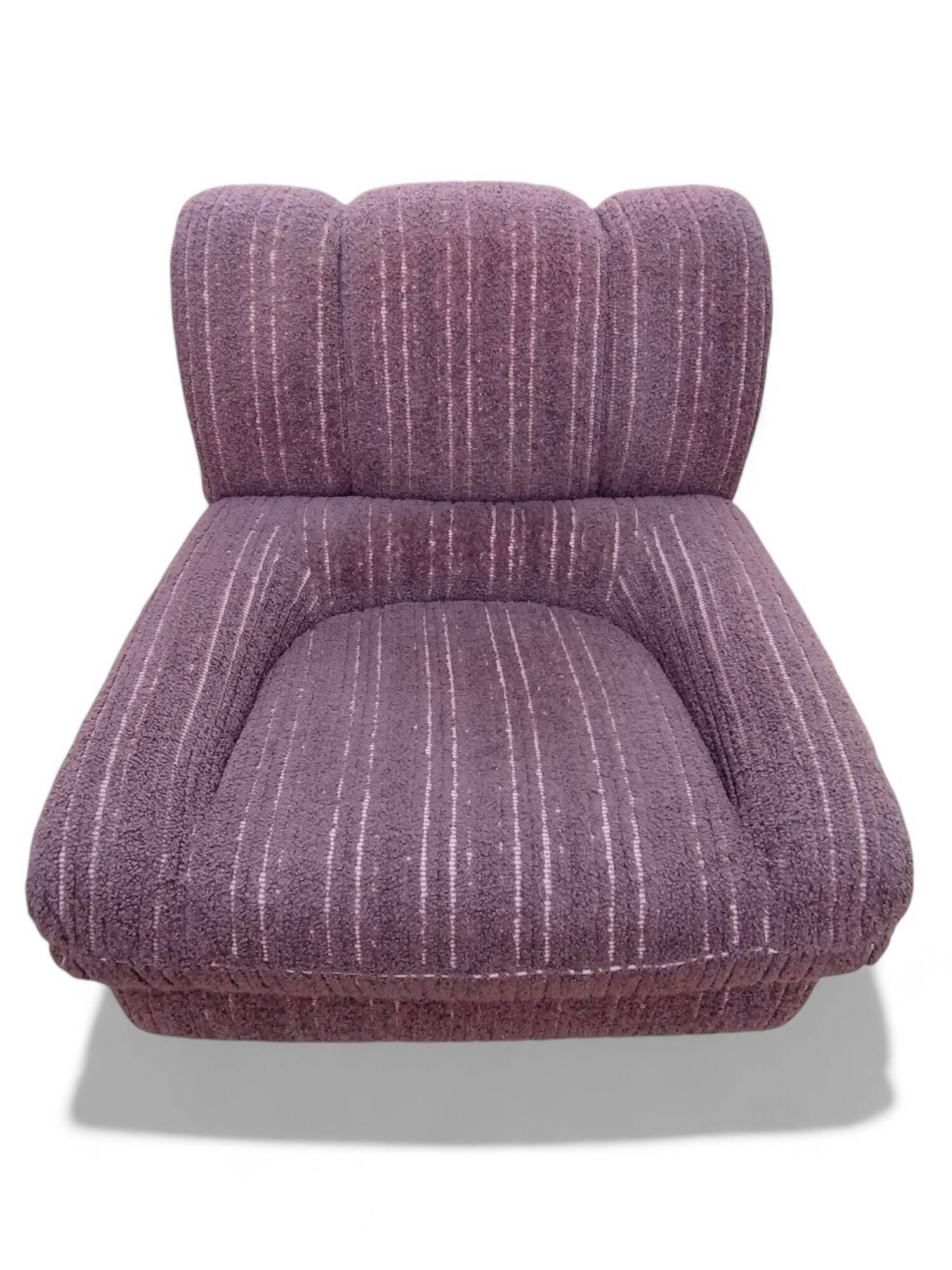 Vintage chocolate armchair 1