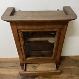 Verriot or walnut display case