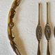 Set of 6 lobster forks and tongs, silver plated metal by Silea, circa 70