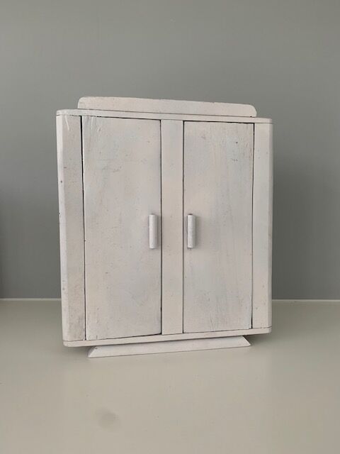 Vintage Doll Cabinet