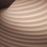Pink Murano swirl pendant light