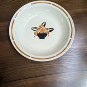 Badonviller serving dish/salad bowl, "jade" model