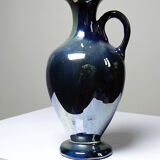 Small jug/pitcher/soliflore from Rambervillers, antique stoneware.