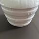 Earthenware barrel butter dish