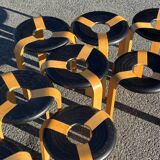 Set of Scandinavian stools TIGESEN SORENSEN