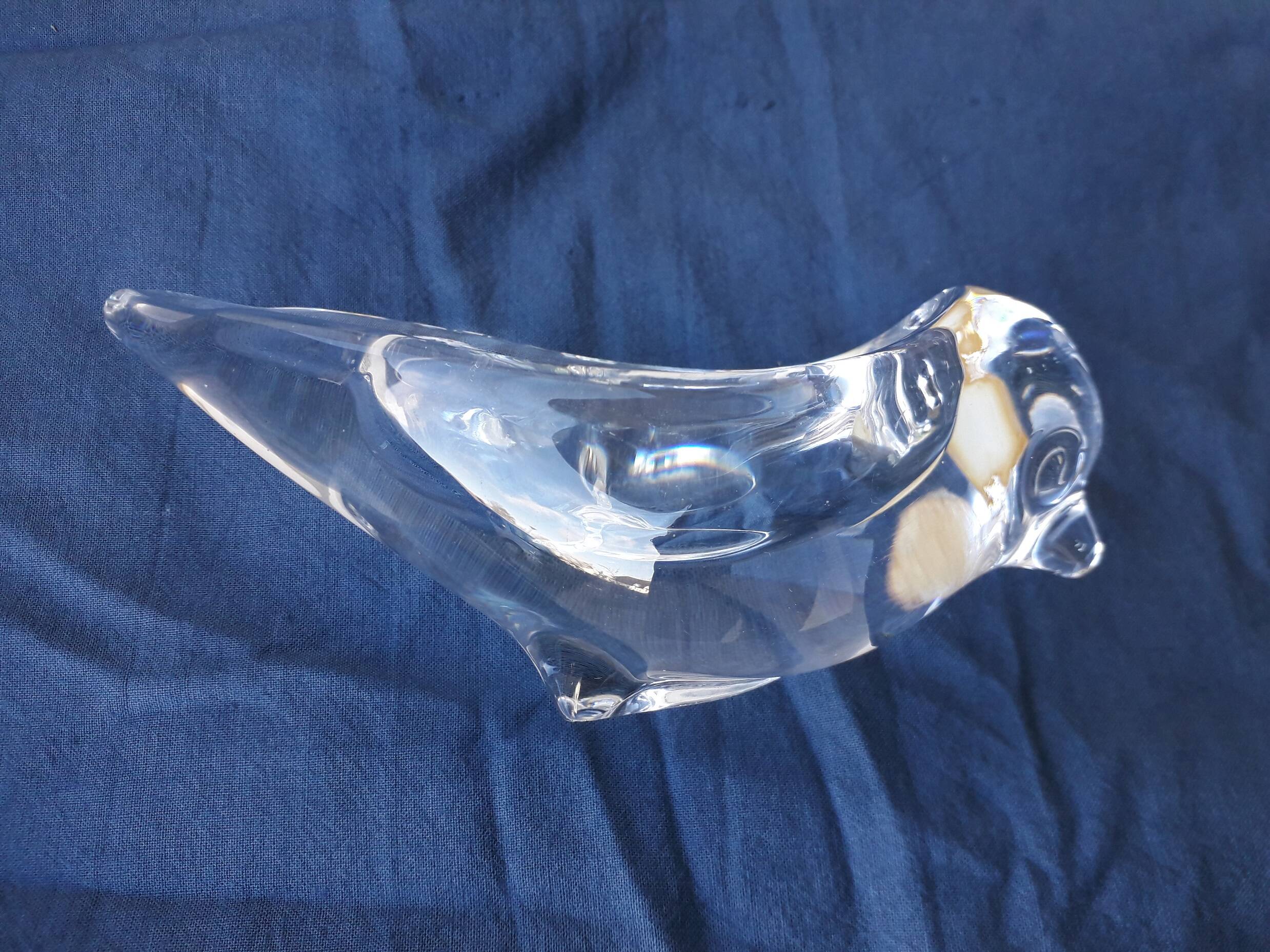 Crystal bird catchall