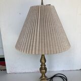 Solid brass lamp