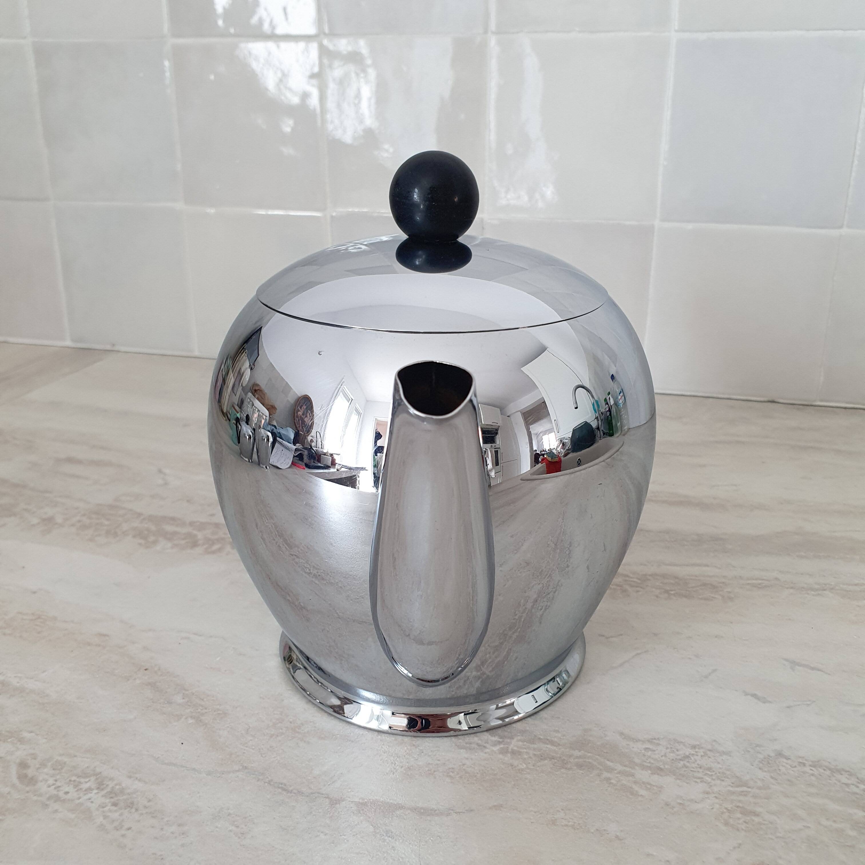 Service à café - thé collection bombé en inox 18/10, Alfra Alessi