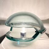 Glass table lamp