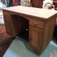 Raw wood desk
