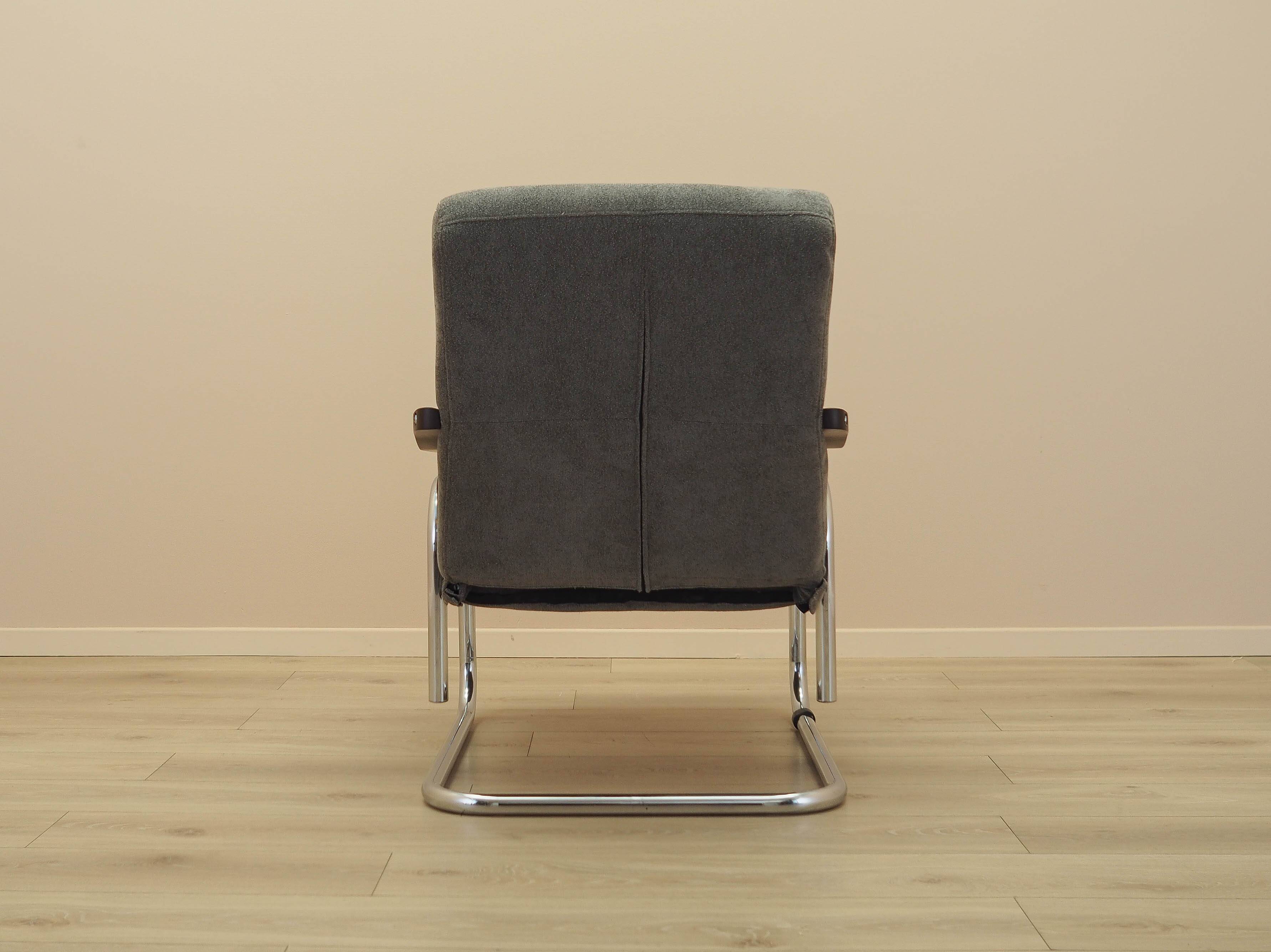 Italian lounge chair with reclining back, 1970s