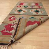 Handmade Jordanian Kilim 200x106cm