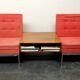 Paire de chauffeuses Florence Knoll, 1960
