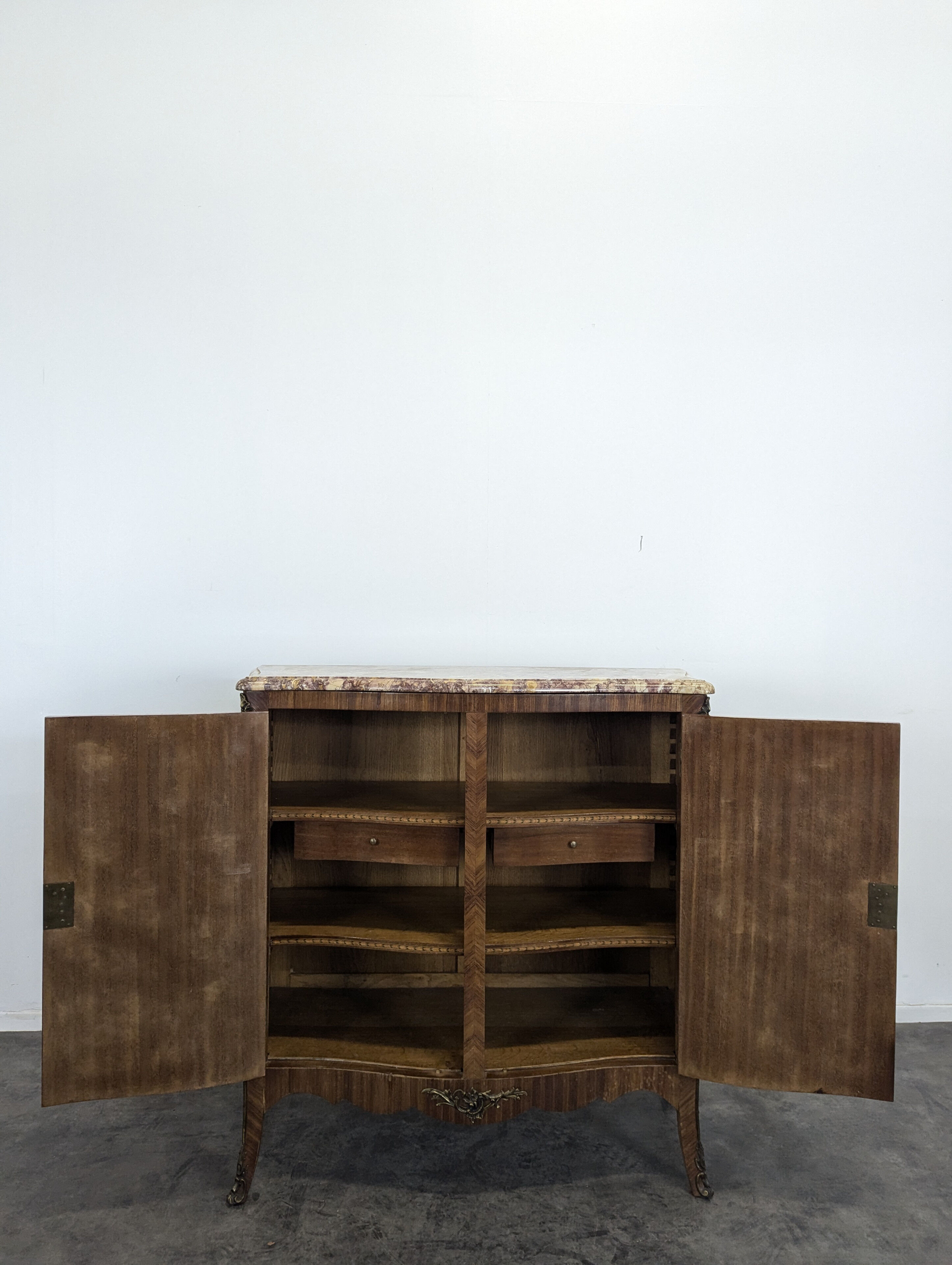 Louis XV style marquetry buffet