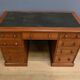 Victorian Mahogany Pedestal Desk, England – Late 19th Century