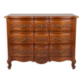Commode 3 tiroirs merisier