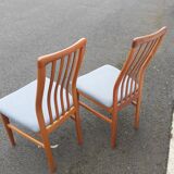 Pair of scandinavian chairs teak
