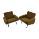 Pair of armchairs by Joseph André Motte, model 743 edited by Steiner 1950