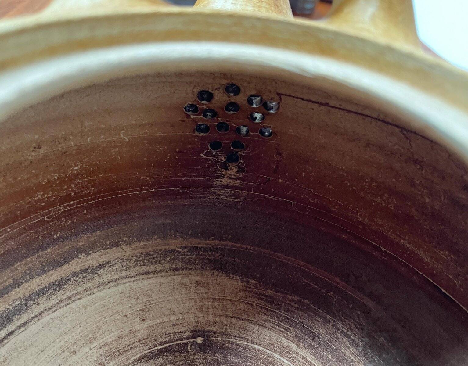 Teapot Studio Denmark Large Mid-Century by Herman A. Kähler for Kähler, 1960s