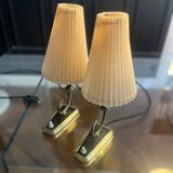 Paire de lampes année 50