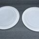 Dessous de bouteille  en verre dépoli,  set de 2
