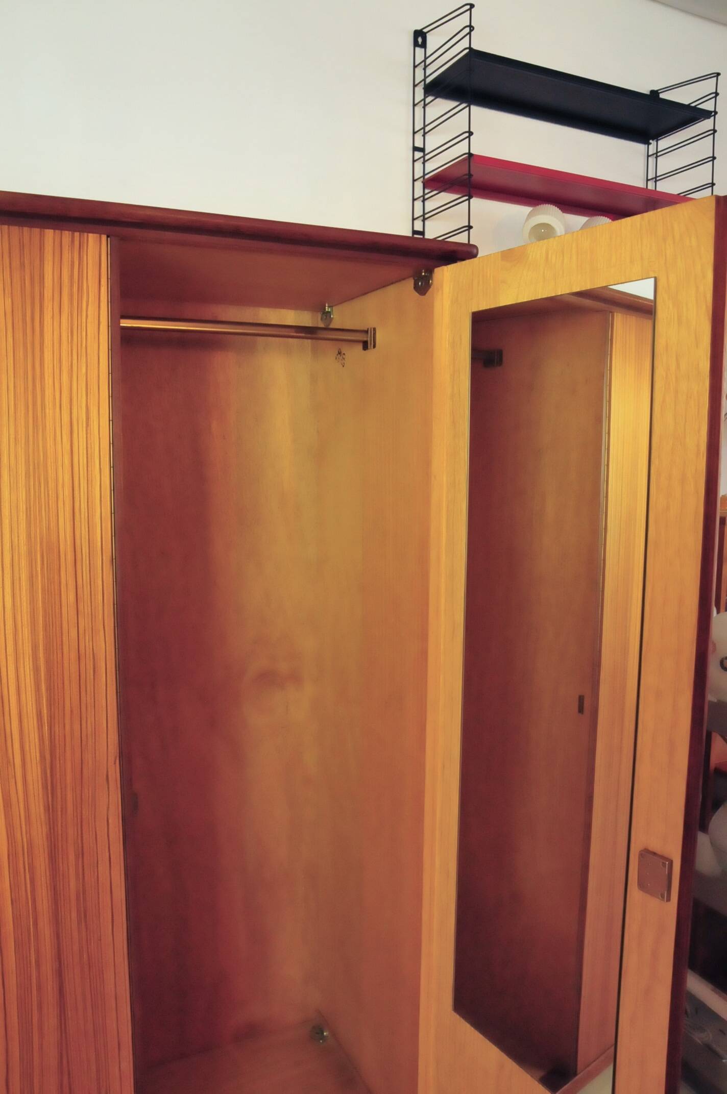 Vintage 3-door wardrobe