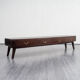 Enfilade basse vintage, restaurée, 210cm