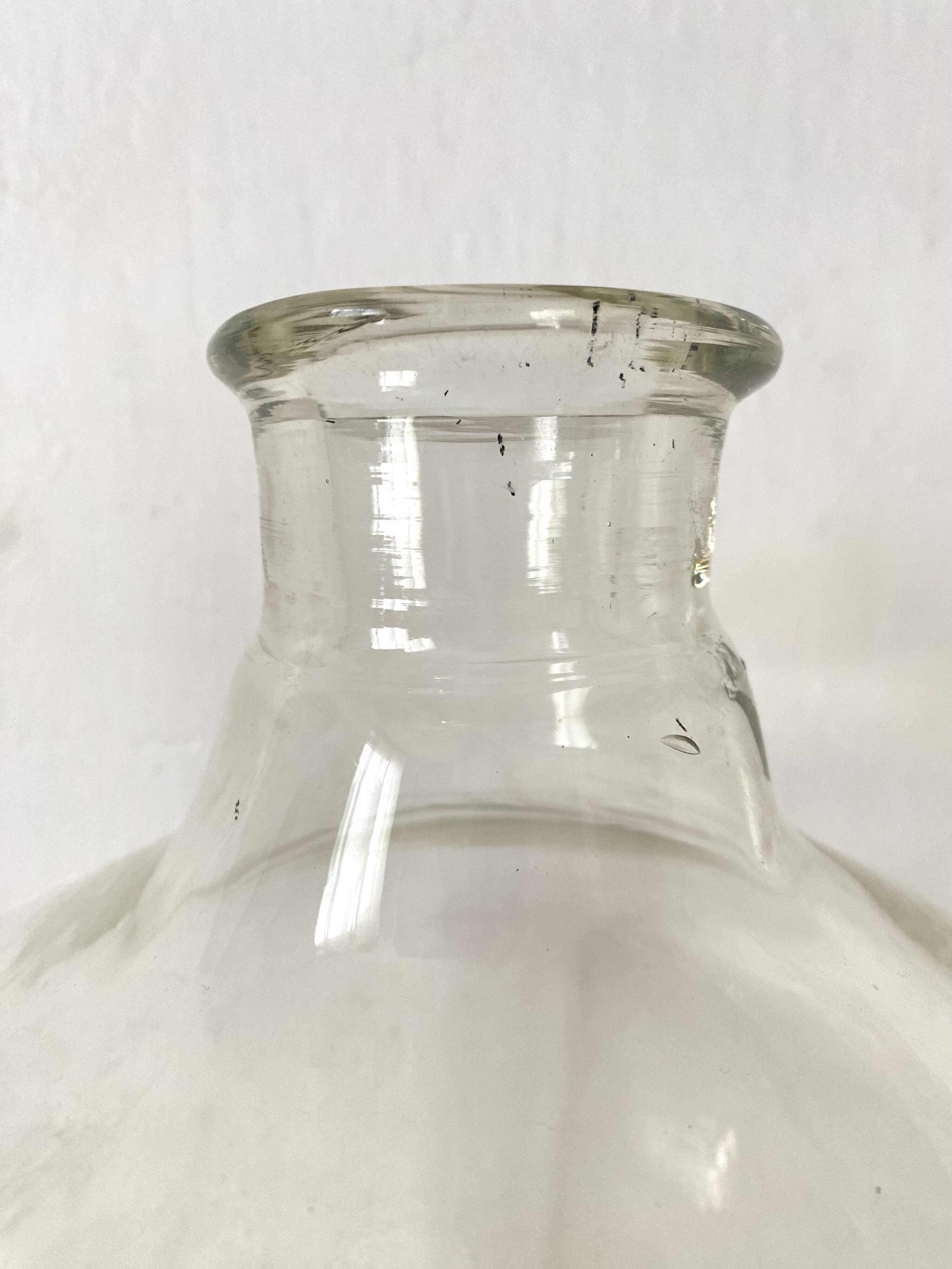 Large glass carboy 36 cm