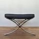 Barcelona Footstool / Stool by Ludwig Mies van der Rohe, 2000s