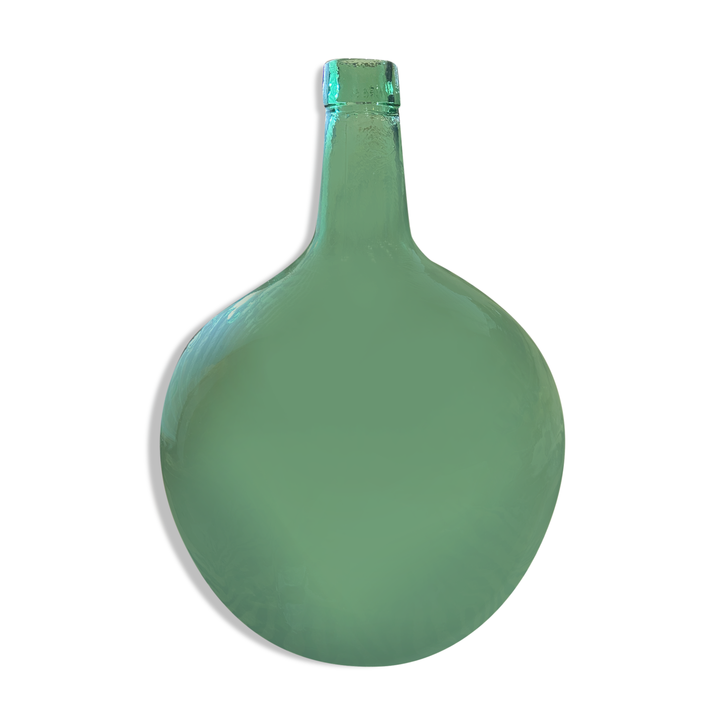 Dame jeanne bonbonne 15 litres verte