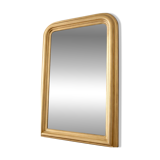 Louis-Philippe mirror in gilded wood — early 20th century, 85 cm