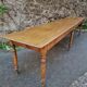 XXL antique French dining table, refectory/farm table, seating up to 14, circa 1880–1900.