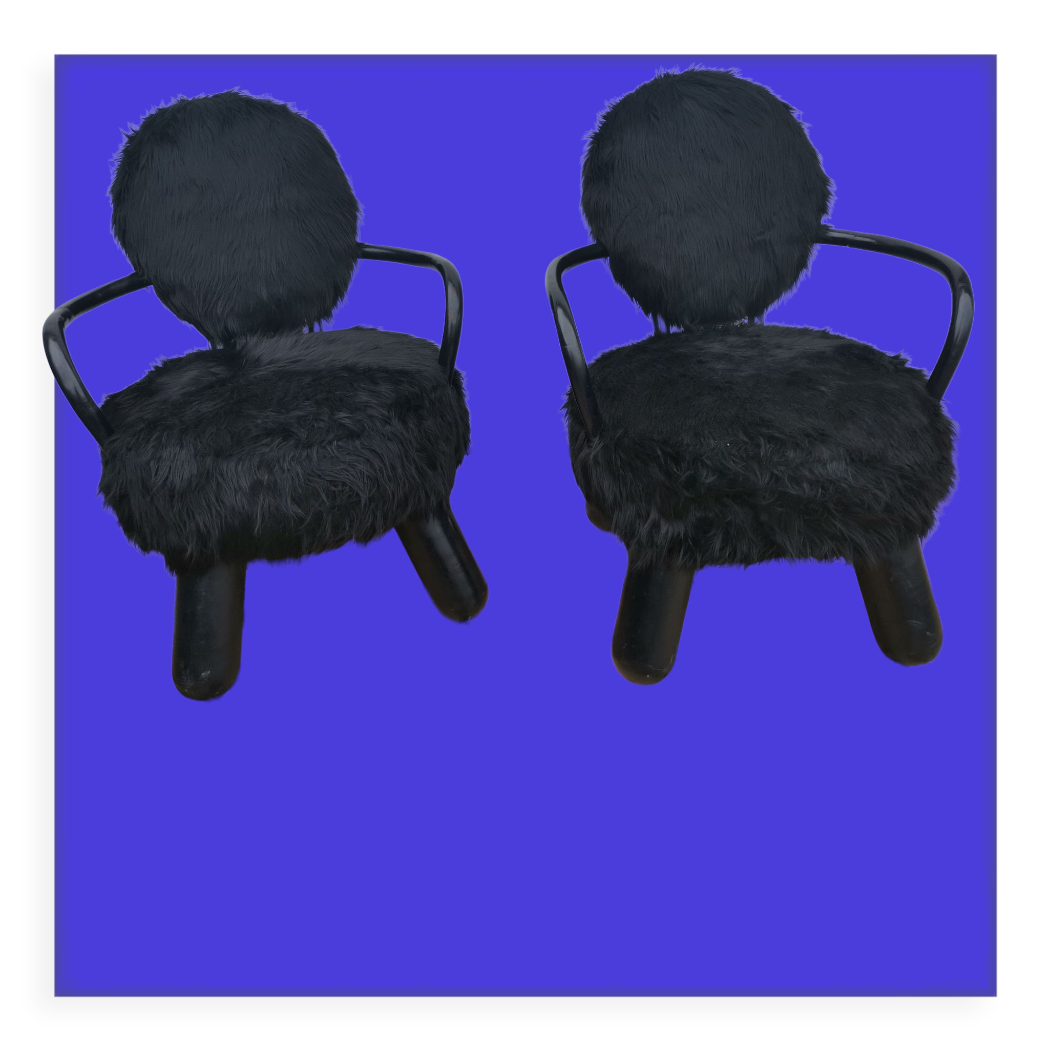 Paire de fauteuils Olivier Schrijver