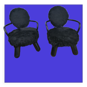 Paire de fauteuils Olivier Schrijver