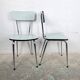 Pair of formica chairs