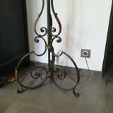Lampadaire ancien fer forgé