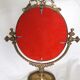 Miroir laiton 29 x 41 cm