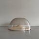 Lampe de table en métal semi-transparent et plexiglas par Harvey Guzzini, années 1960, Italie