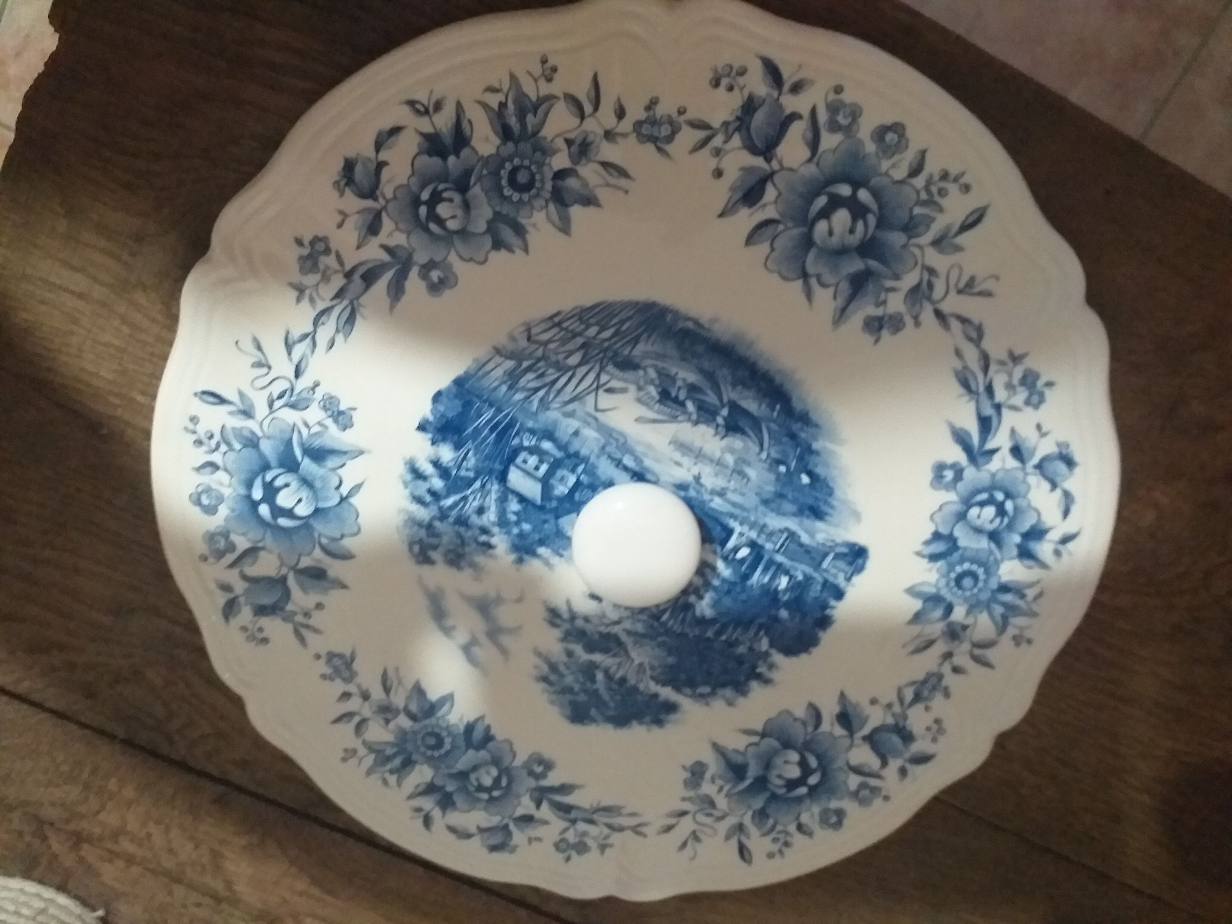 Sarreguemines cheese platter