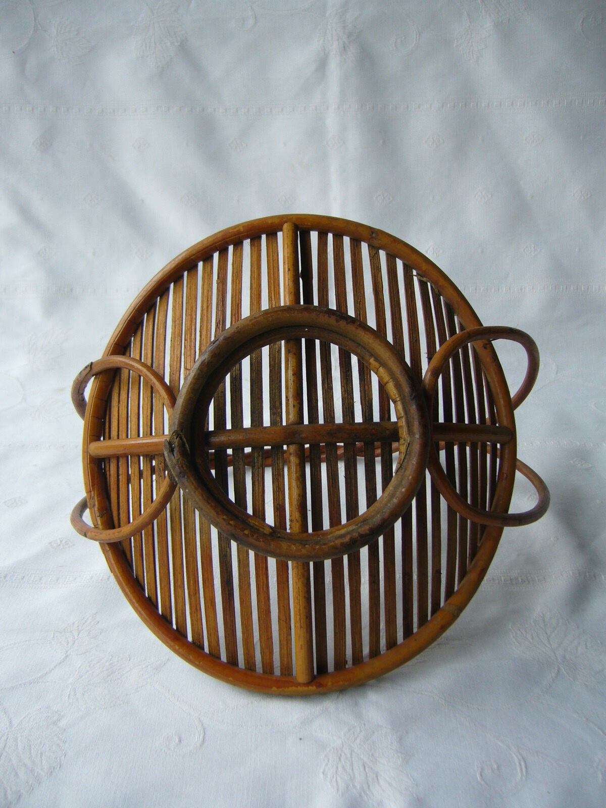 Vintage wicker basket