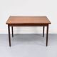Table danoise extensible en teck, 1960