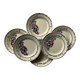 Assiettes Terre de Fer Longchamp