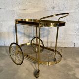 Golden vintage rolling service