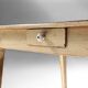 French farm table with tapered legs late 1800