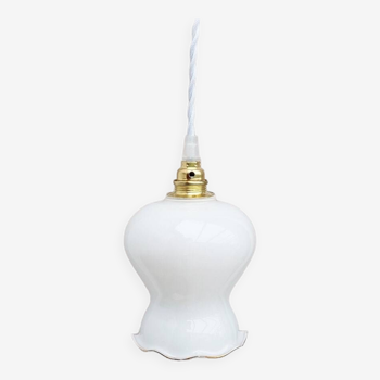 Vintage opaline lamp