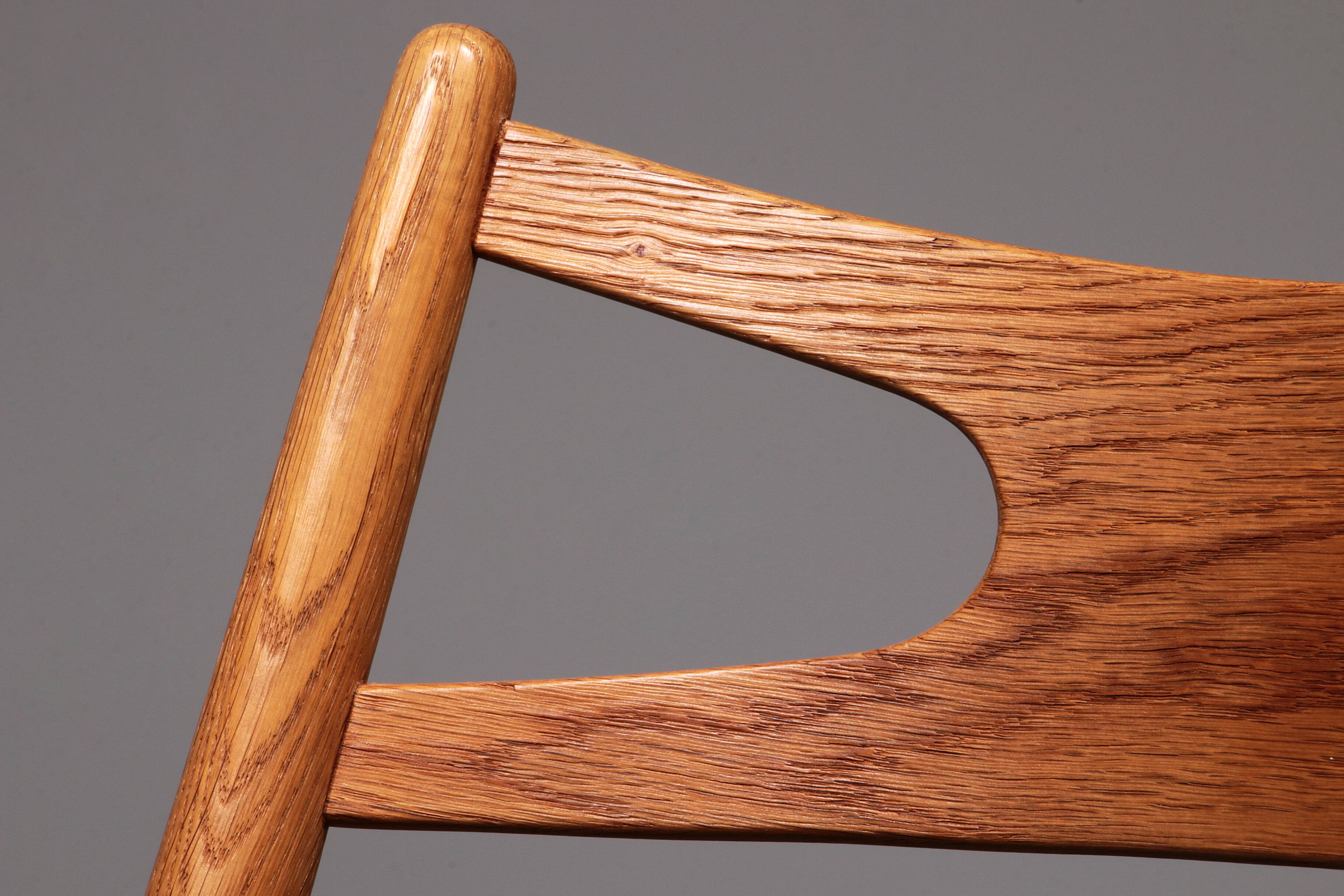 Complete Dining Room Set: 8 Teak CH-29 Sawbuck Chairs & AT 310 Table