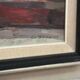 Original Swedish Oil on Panel – “Field Patches” by Evert Färhm (1901–1971) – Signed – 1968 – Vintage & Framed – 61 × 53 cm (24" × 20.9")