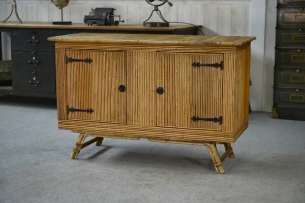 Buffet en rotin 1960’s