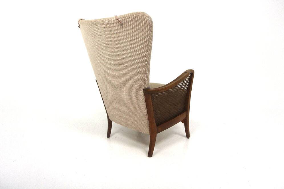 Scandinavian armchair in beech, Swedish Modern, Sweden, 1940
