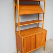 Scandinavian teak library by Bertil Fridhagen for Bodafors